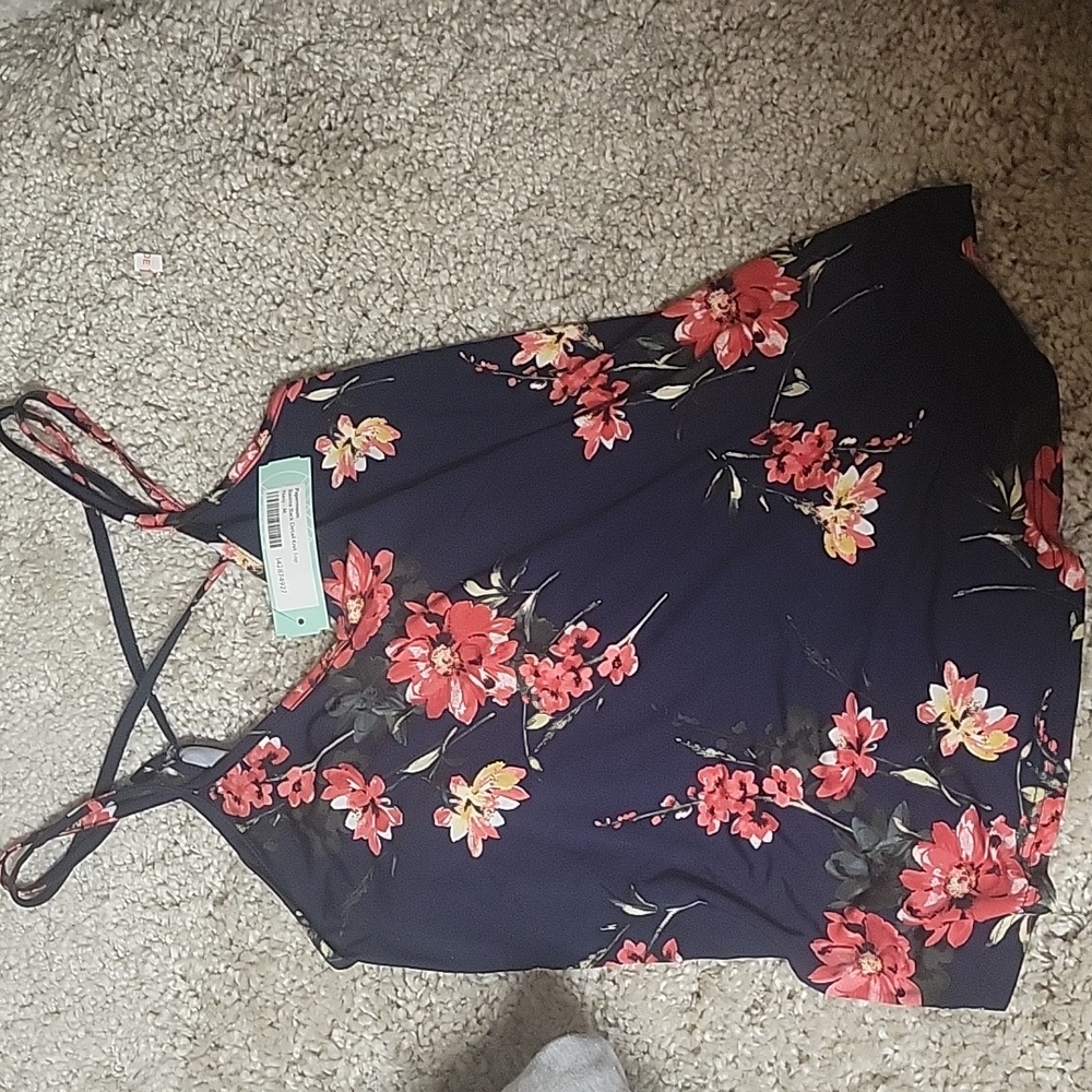 Floral tank top